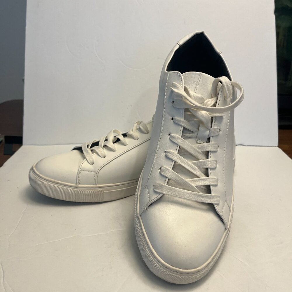 ALFANI Grayson White Lace Up Tennis Shoes Sneakers Trainers Men's Size 12M